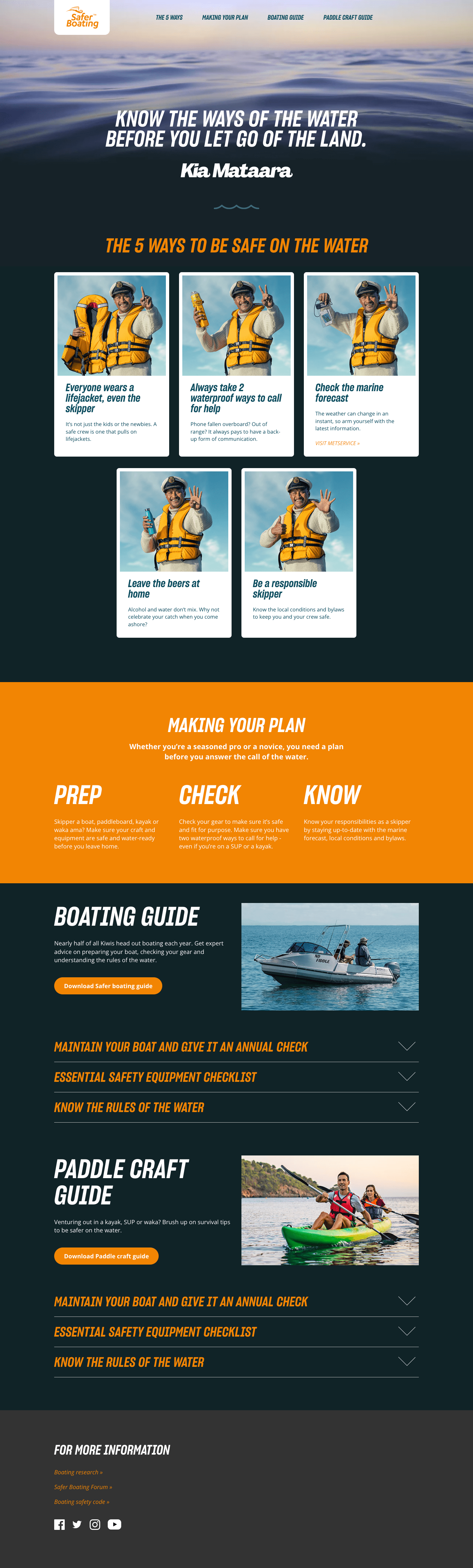 Safer Boating